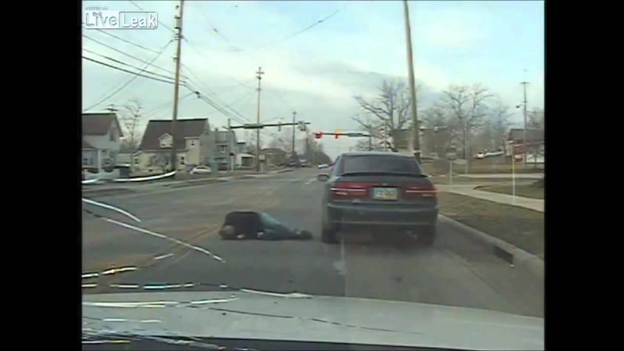 Middlefield Ohio Dash cam video shows wild shootout between suspect