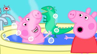 George's Dinosaur Bubble Bath   Peppa Pig and Friends Full Episodes