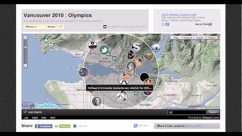 Create real-time twitter maps with UMapper!