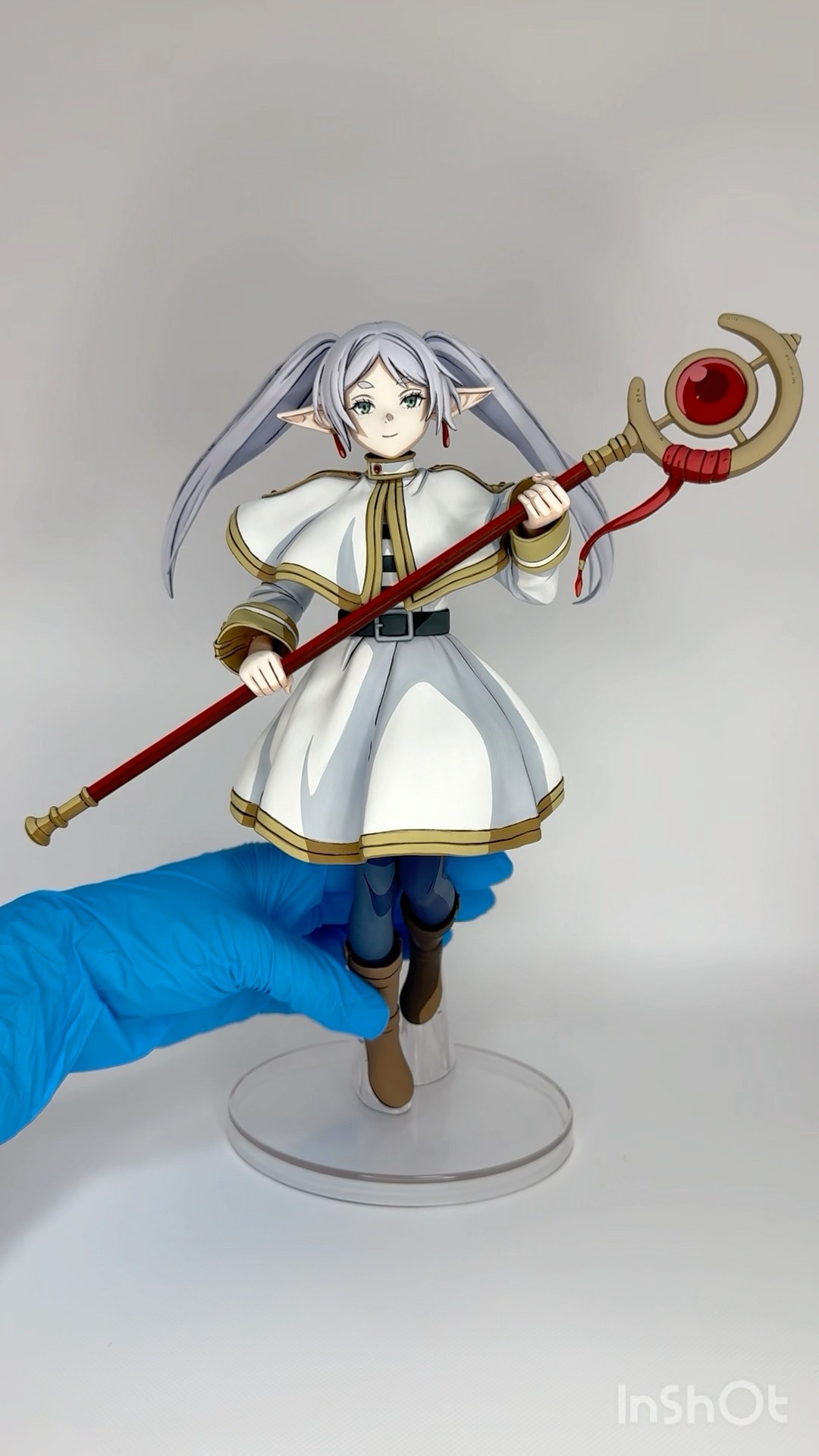 フリーレンのフィギュアを塗装で二次元化！ #shorts #フィギュア