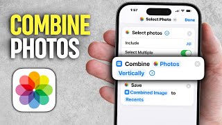Want to Combine Photos on iPhone No Extra Apps Needed!