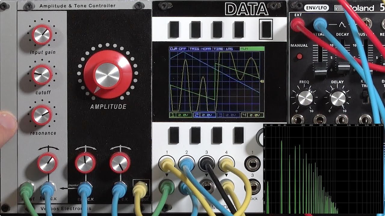 Verbos Amplitude & Tone Controller 3/3: AM & FM (LMS Eurorack