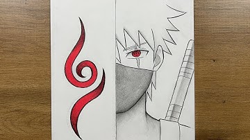 How to Draw Kakashi ANBU Version | Anime Drawing Guide