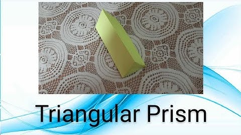 How to make Triangular Prism using it