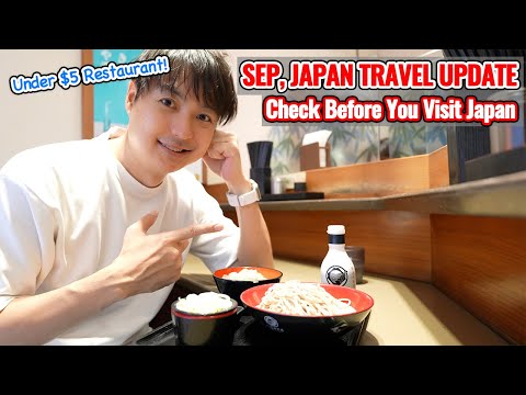 September Japan Travel Update from Shibuya, Local Under $5 Restaurant & Summer Desert Ep.595