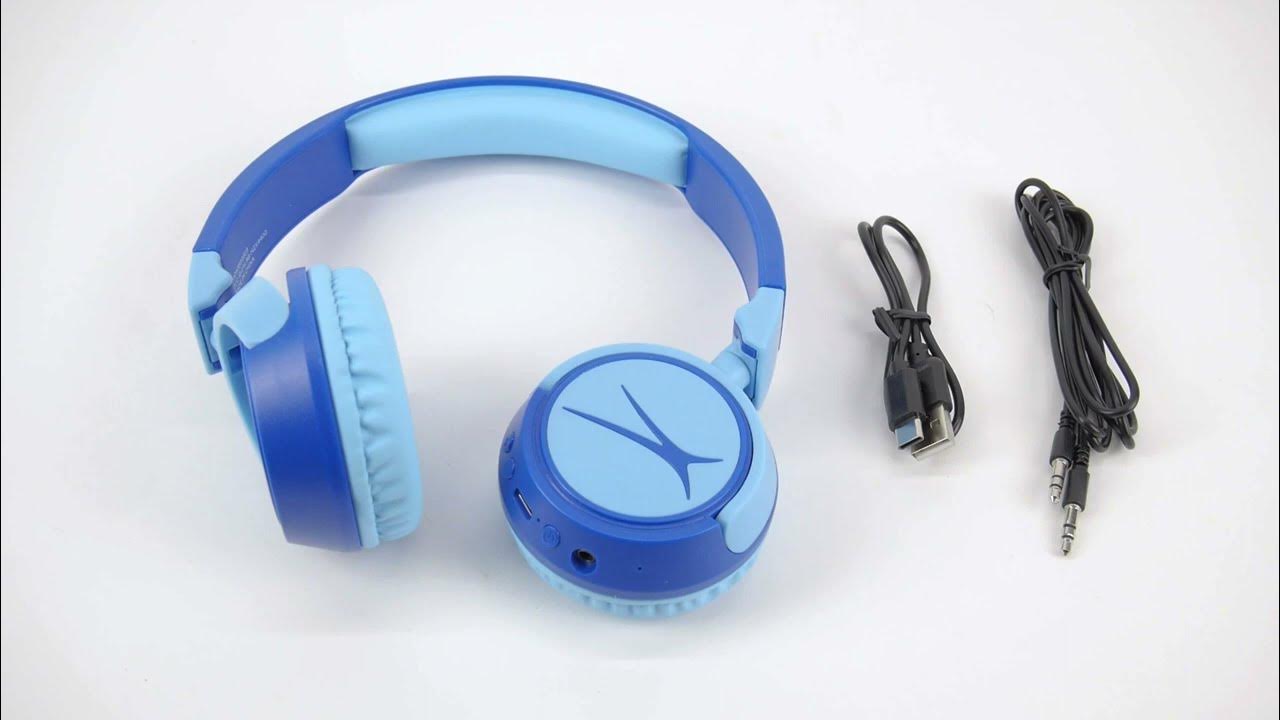 Using the MZX4410 2-in-1 Kid Safe Headphones 