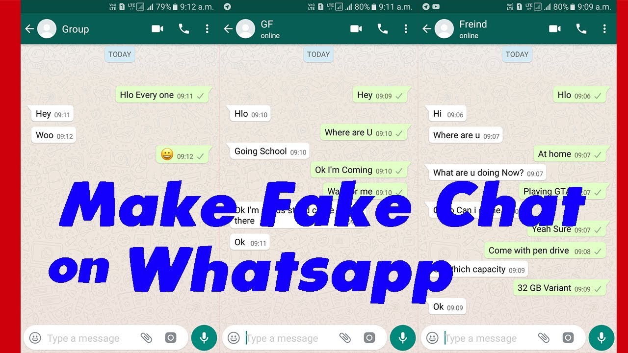 fake whatsapp screenshot maker