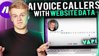 How to train AI Voice Callers with Website data | Vapi Tutorial