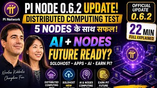 🤯 5 Pi Nodes ने मिलकर किया Computing Task! क्या Pi बन रहा है Decentralized Computer Network@pibren 
