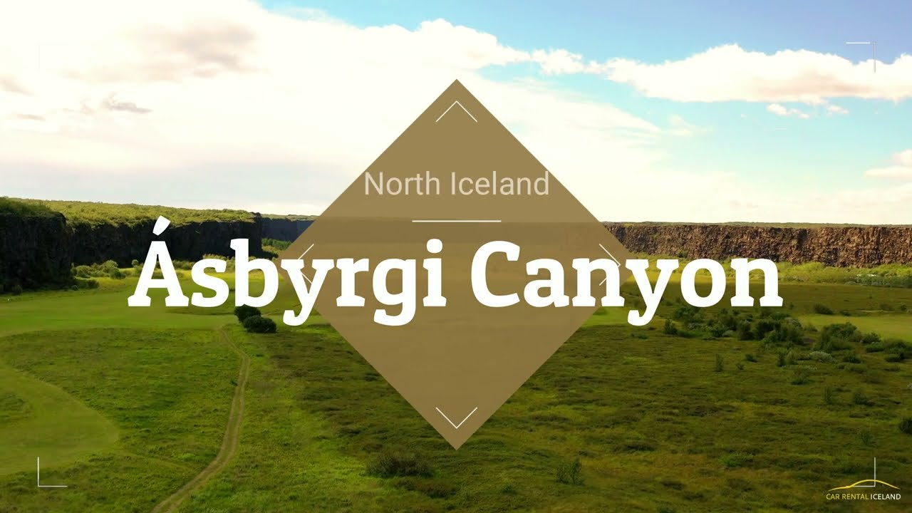 Ásbyrgi Canyon Iceland - 4k — Asbyrgi — video poster