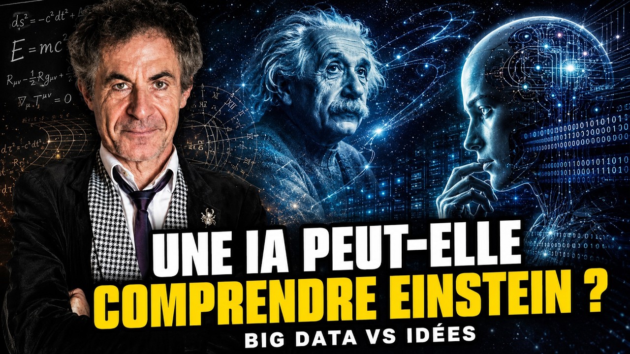 Etienne Klein - Pourquoi une IA ne pourra jamais découvrir la Relativité