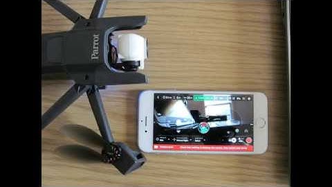 Parrot Anafi Maiden Flight with Camera Error