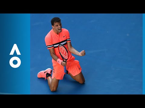 Grigor Dimitrov v Andrey Rublev match highlights (3R) | Australian Open 2018