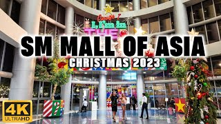 [4K] Magical Christmas Lights at SM MALL OF ASIA: Enchanting Pop-Inspired Stroll!