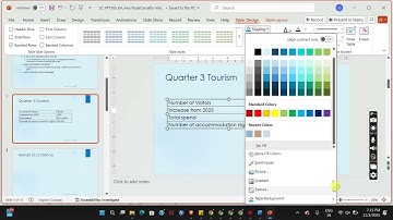 Shelly Cashman PowerPoint 365 | Module 6: SAM Project A | Reef Island Tourism Report #shellycashman