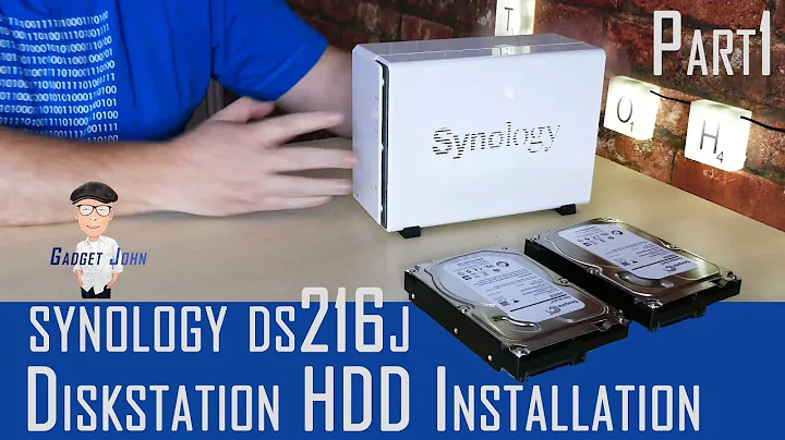 Synology Diskstation DS216J - HDD Installation & Initial Setup - Pt1 - DayDayNews