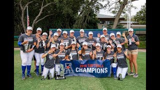 2018 Softball Championship Final Highlights - No. 6 Tulsa 4, No. 1 USF 1