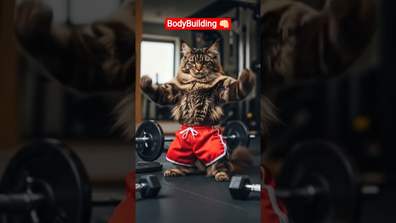 BodyBuilder Cat 
