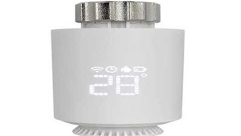 AVATTO Tuya ZigBee3.0 Thermostat Radiator Actuator Smart TRV Thermostatic Valve Controller Works