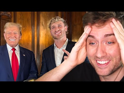Atrioc Reacts to Trump on Logan Paul's Podcast