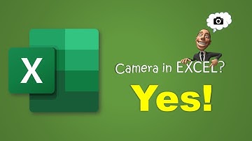 Build an attractive report using Camera function in Excel