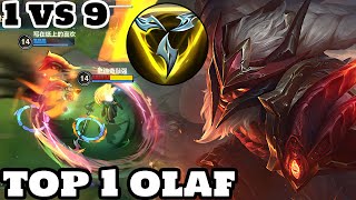 : Wild Rift Olaf - Top 1 Olaf Gameplay Rank Grandmaster