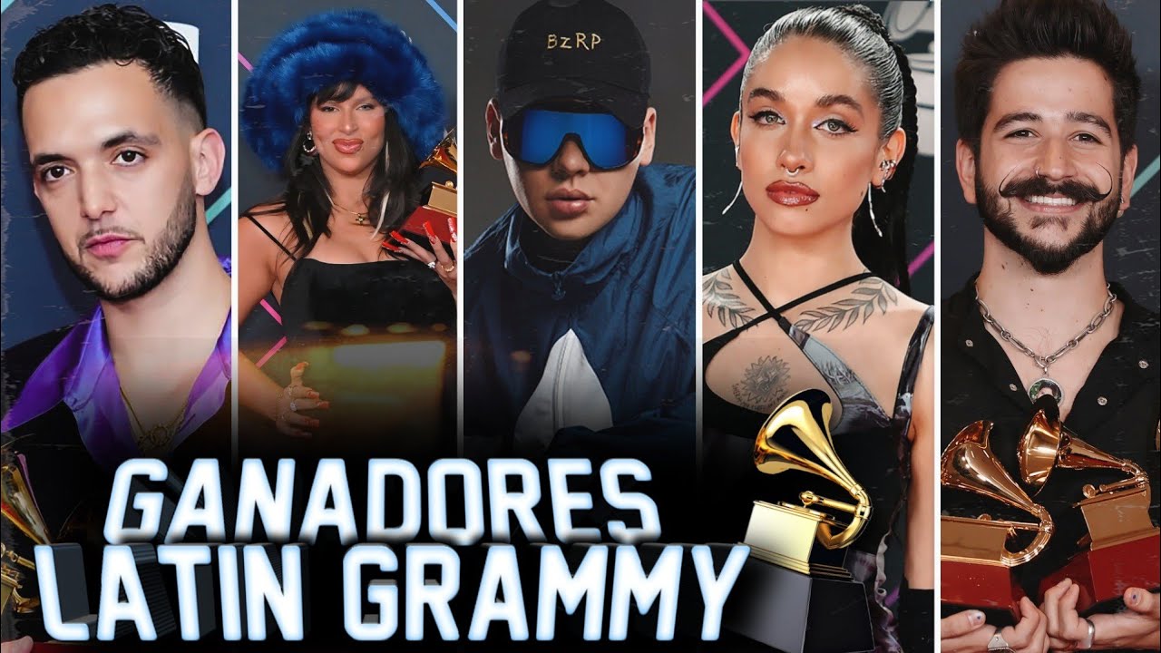 Ganadores Latin Grammy 2021 Youtube