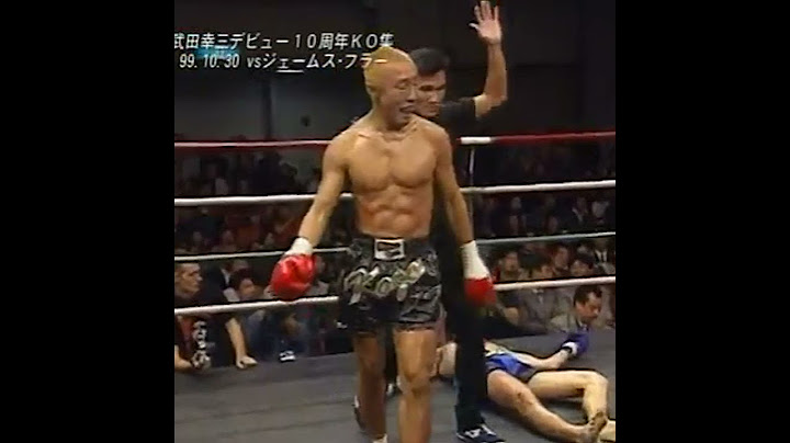 One punch KO by Kozo Takeda