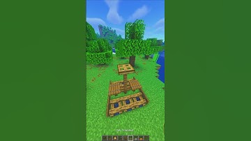 Minecraft Simple Picnic Table