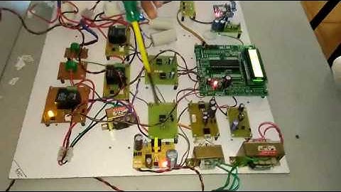 POWER FACTOR CORRECTION USING MICRO CONTROLLER AND INDICATION THROUGH GSM