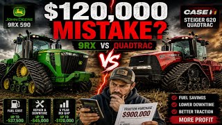 John Deere 9RX vs Case IH Steiger: Which One Creates Higher ROI Per Acre?