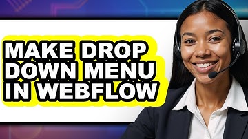 How to Make Dropdown Menu in Webflow (Only Way)