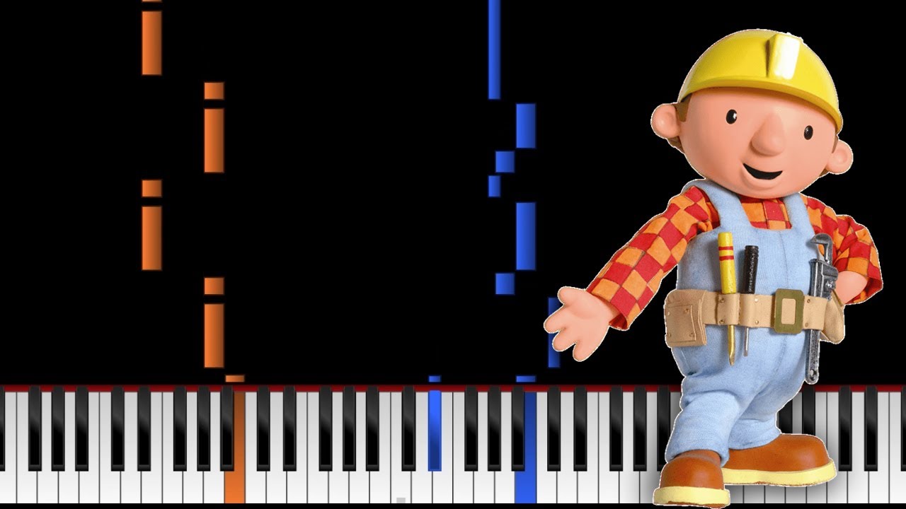Bob the Builder Theme Song Piano Cover & Sheet Music YouTube Bob the Builder Theme Song Piano Cover & Sheet Music YouTube