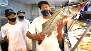 Brazilian CENTRAL MARKET Food Tour!! Seafood, Sugarcane Juice & Beer | Florianopolis, Brazil