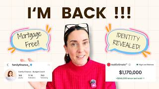 I took a THREE YEAR BREAK & now I'm BACK!!! We are mortgage free & we bought an investment property!
