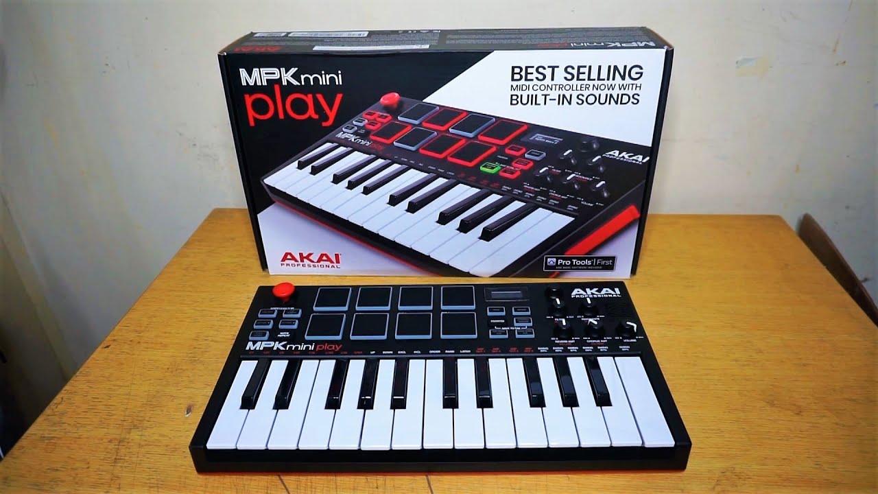 AKAI MPK MINI PLAY - UNBOXING VIDEO