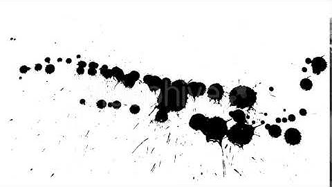 Ink Drops on Dry Paper 22 | Stock Footage - Envato elements