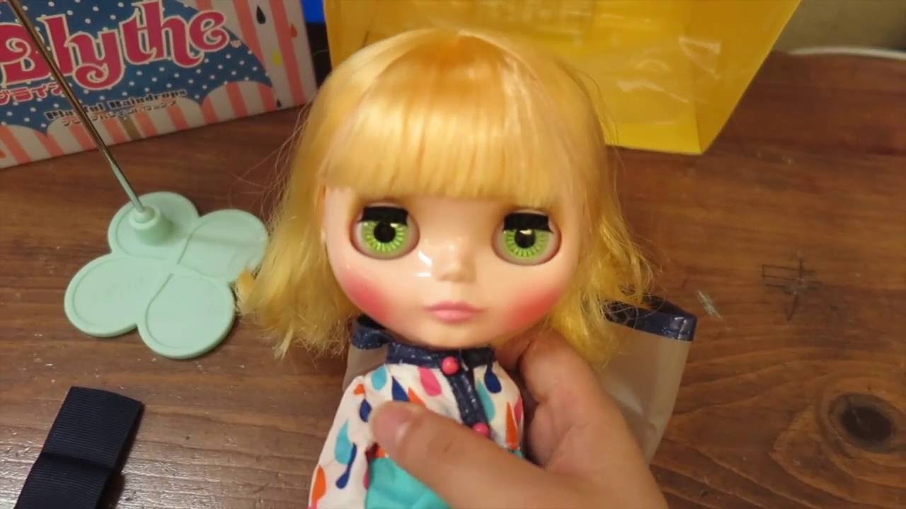 Blythe] Playful Raindrop Box opening - YouTube