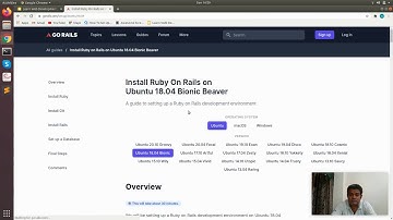 Learn Web Development Using Ruby on Rails - Rails Introduction
