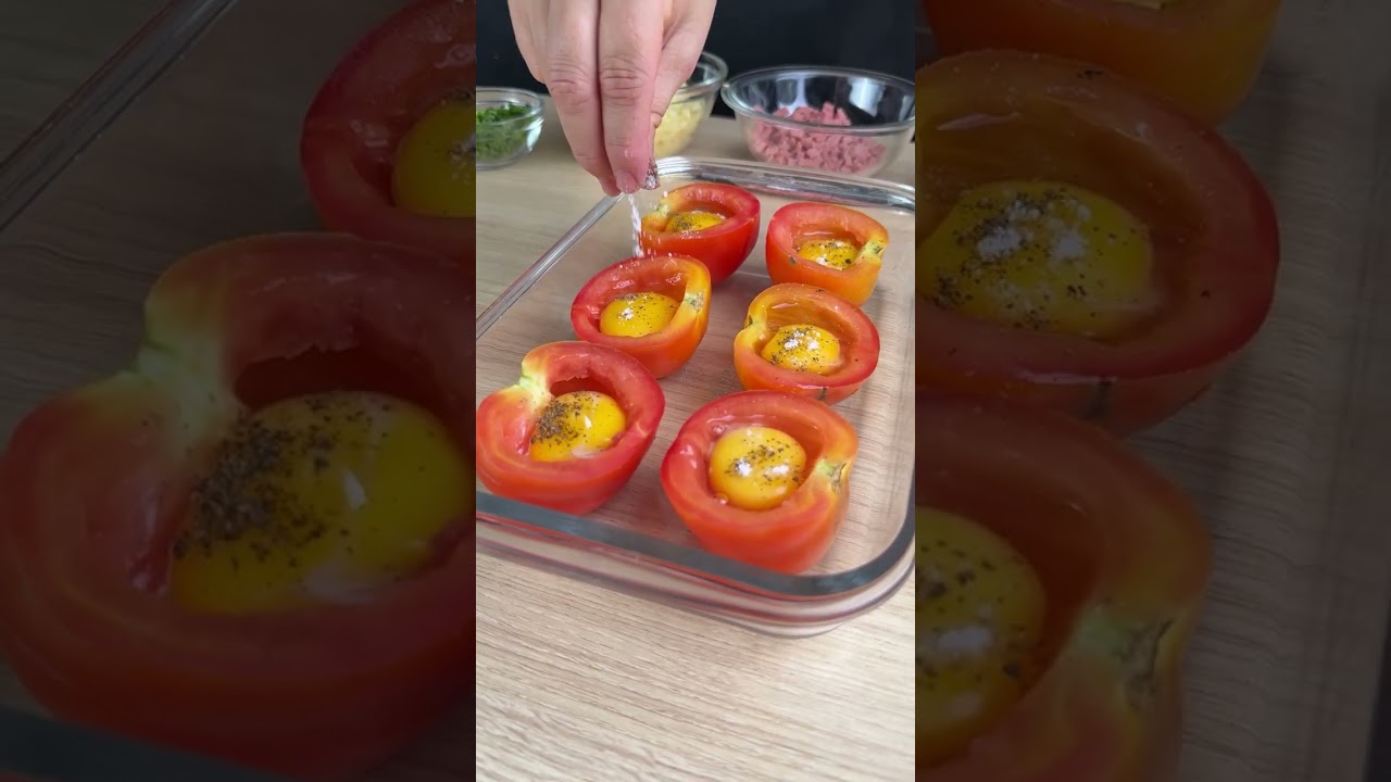 Simple and tasty stuffed tomato!