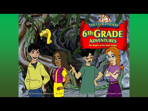 The ClueFinders 6th Grade Adventures: Empire of the Plant People