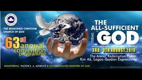 2015 RCCG CONVENTION_DAY 5 EVENING (Holy Ghost Service)