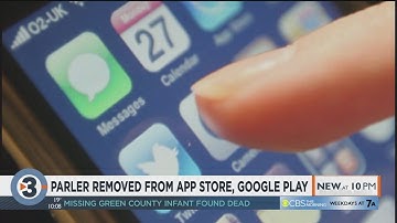 Parler removed from App Store, Google Play