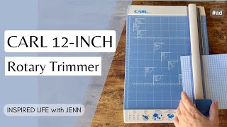 CARL 12-Inch Rotary Trimmer ~ DEMO & Features