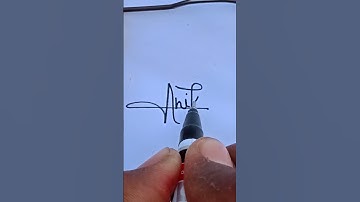 Aniket 🤗🤗🤗Name signature styil #ytshorts #viral #shorts #youtubeshorts #viralvideo #trending