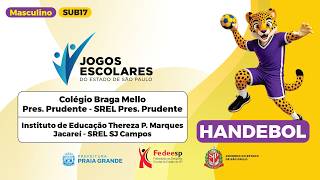 JEESP 2026 GINASIO MIRINS III COLEGIO BRAGA MELO X INST DE EDUCACAO THEREZA PORTO MARQUES