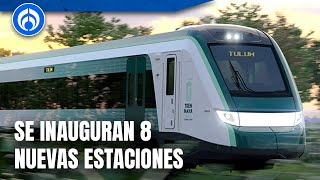 Tren Maya inaugura nuevas estaciones en tramo Palenque- Campeche