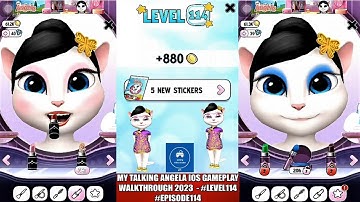 My Talking Angela | iOS | Gameplay Walkthrough 2023 |  - #level114 #episode114