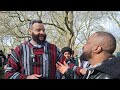 Sneaky guy tries to trap hijab ended up smashed mohammed hijab and christian speakers corner