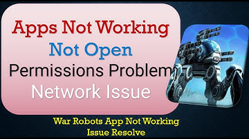 How to Fix War Robots App Not Working | Not Open | Space Issue